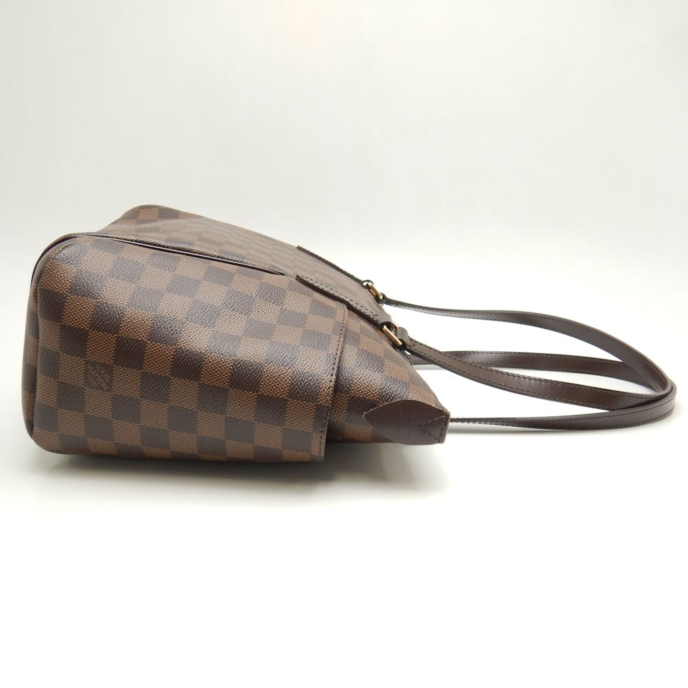 Louis Vuitton Damier Totally PM Tote Bag Brown