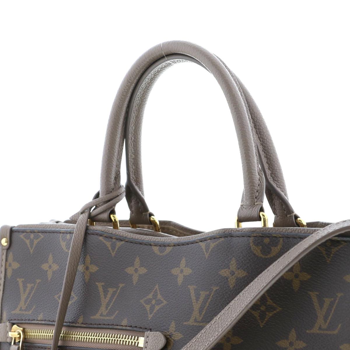 Louis Vuitton Popincourt PM Shoulder Bag Brown