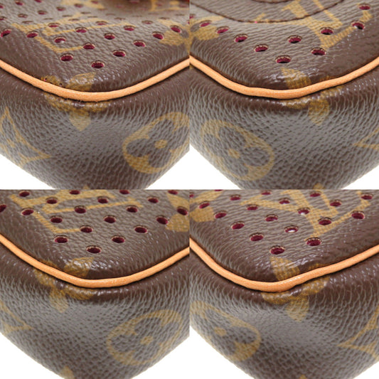 Louis Vuitton Monogram Perfo Pochette Accessoire Fuchsia Handbag