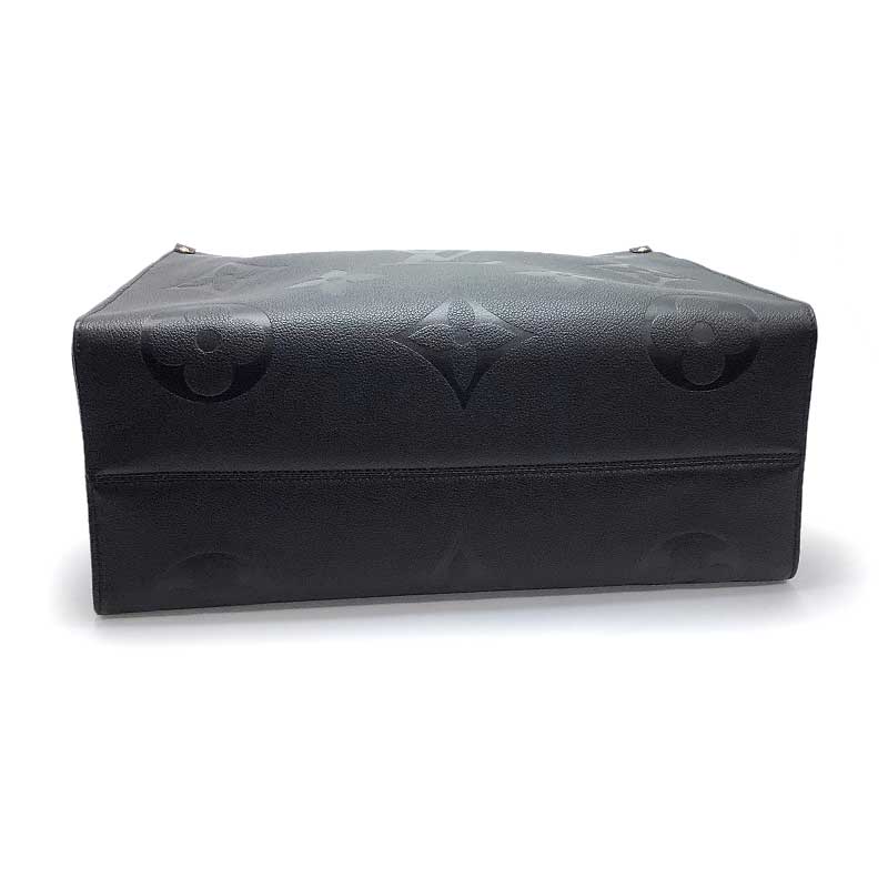 Louis Vuitton On The Go GM Monogram Implant Noir Black