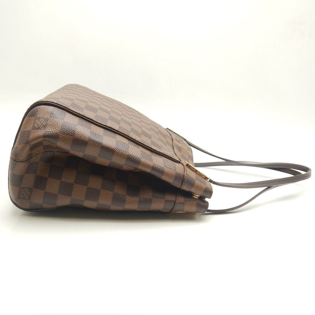 Louis Vuitton Damier Marylebone PM Ebene Shoulder Bag Brown