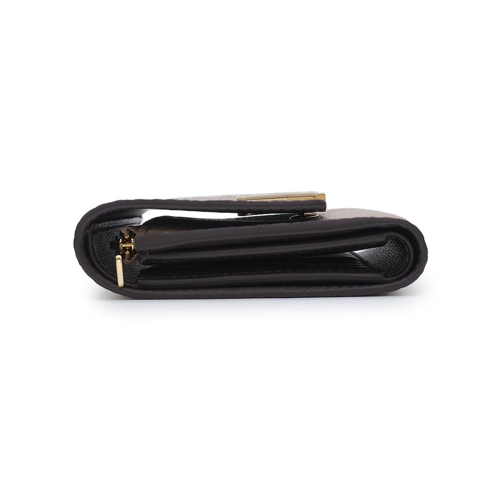 Louis Vuitton Portefeuille Compact Folding Wallet Taurillon