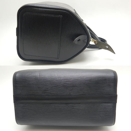 Louis Vuitton Epi Speedy 25 Handbag Noir