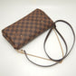 Louis Vuitton Damier Favorite MM Shoulder Bag Ebene