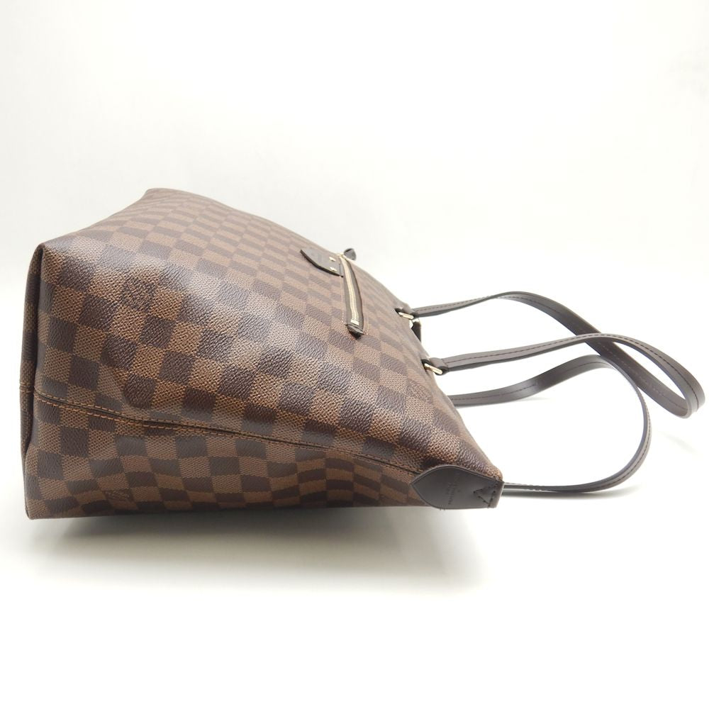 Louis Vuitton Damier Jena MM Tote Bag Brown