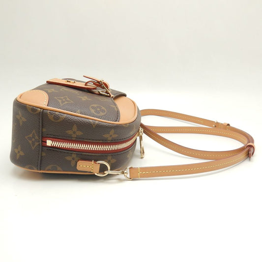 Louis Vuitton Monogram  Deauville Mini Shoulder Bag Brown