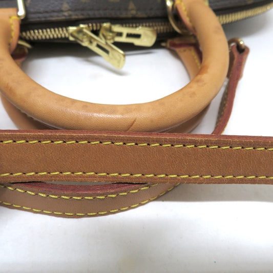 Louis Vuitton Bag Alma Monogram AB Rank Brown