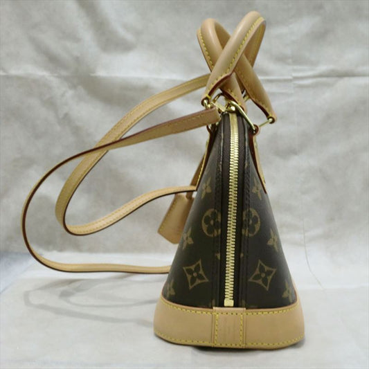 Louis Vuitton Louis Vuitton Handbag Monogram Alma BB Marron Gold