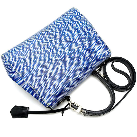 Louis Vuitton Epi Cluny BB 2way Bag Denim