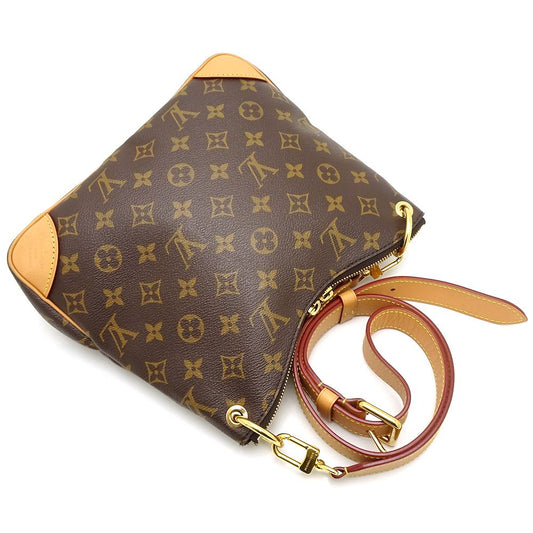 Louis Vuitton Monogram Odeon NM PM Shoulder Bag Brown