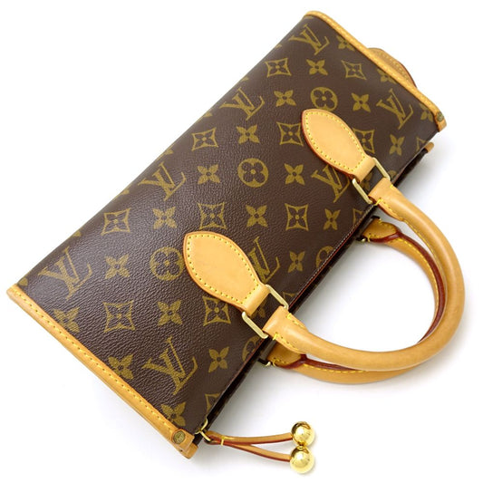 Louis Vuitton Monogram Popincourt Handbag Brown