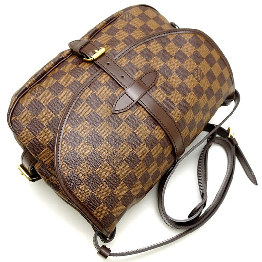 Louis Vuitton Damier Saumur 30 Crossbody Shoulder Bag Ebene