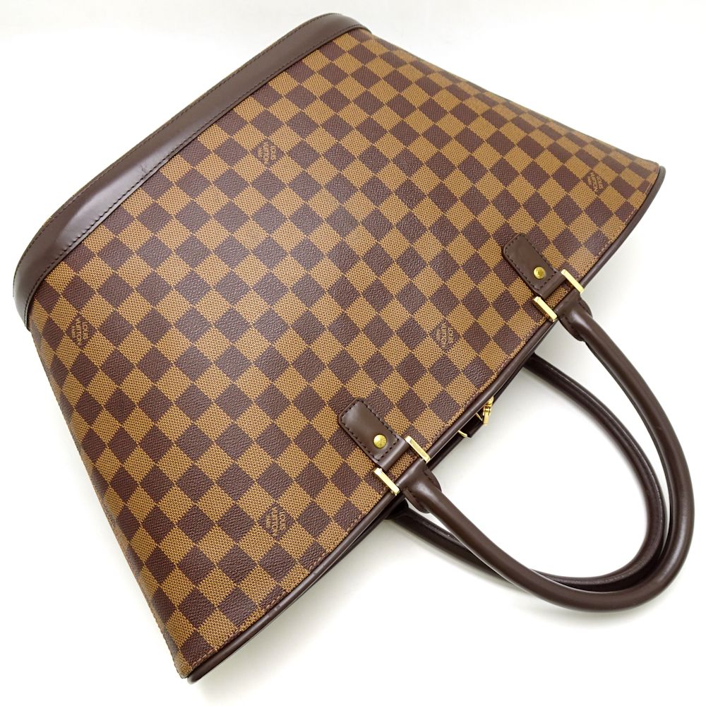 Louis Vuitton Damier Manosque GM Handbag Ebene