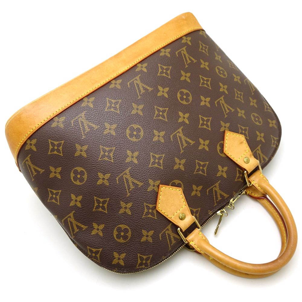 Louis Vuitton Monogram Alma Handbag Brown