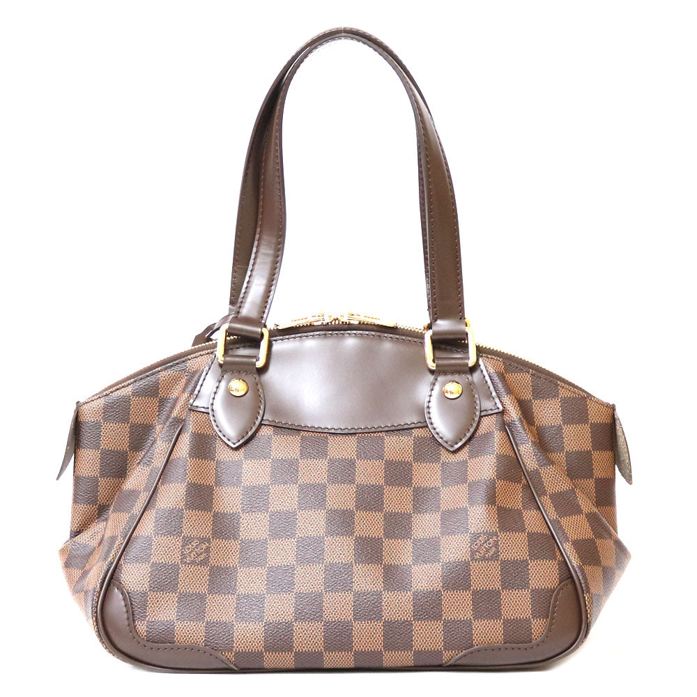 Louis Vuitton Verona PM Damier Shoulder Bag Brown
