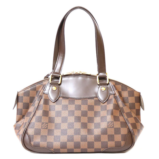 Louis Vuitton Verona PM Damier Shoulder Bag Brown
