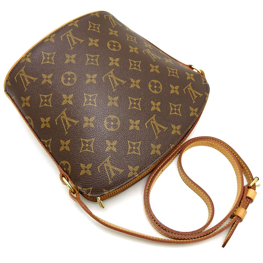 Louis Vuitton Monogram Shoulder Bag Brown