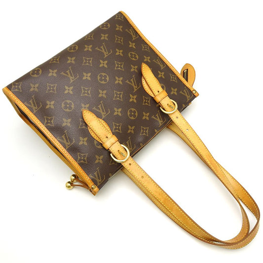 Louis Vuitton Monogram Popincourt Tote Bag Brown