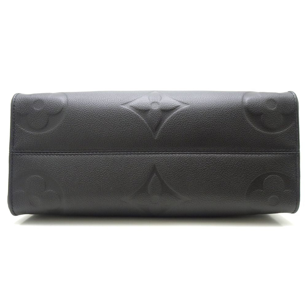 Louis Vuitton On The Go MM Handbag Noir Black