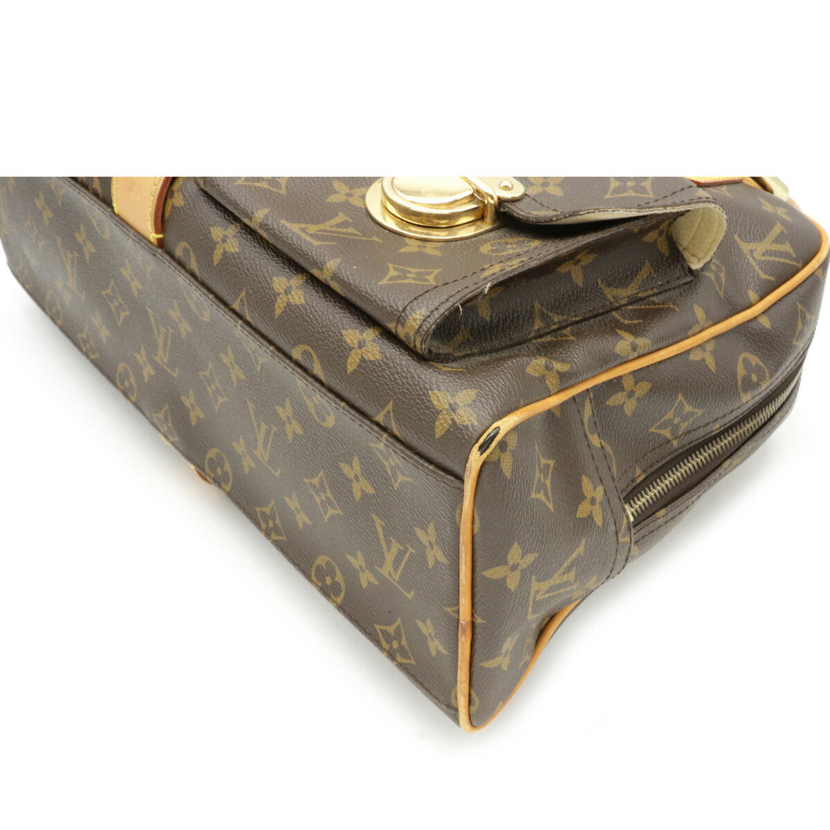Louis Vuitton Monogram Manhattan GM Handbag Boston Bag