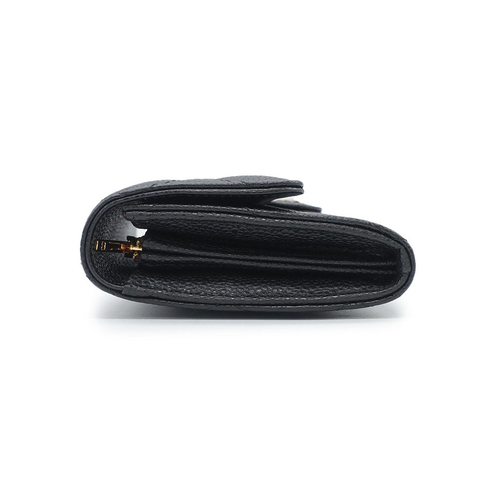 Chanel Matelasse Long Wallet Caviar Skin Black