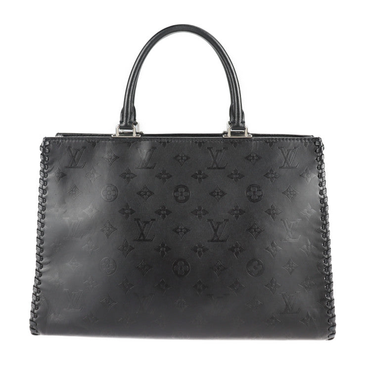 Louis Vuitton Verry Zip Tote Bag Monogram Embossed