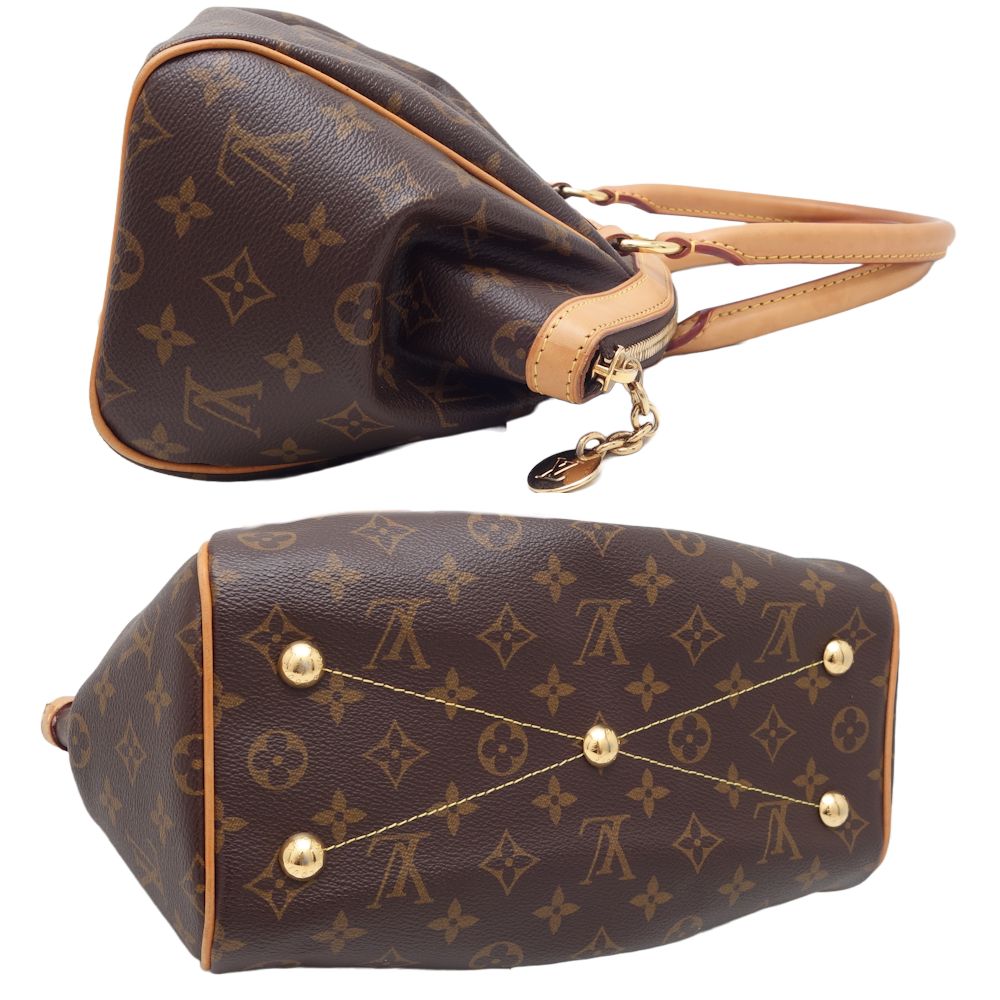 Louis Vuitton Monogram Tivoli PM Handbag Brown
