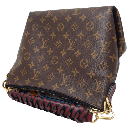 Louis Vuitton Monogram  Mini Zipped Hobo 2way Bag Brown