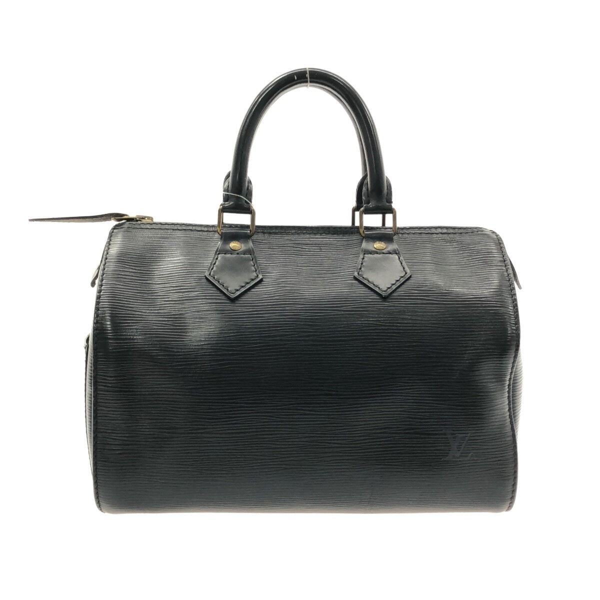 Louis Vuitton Speedy 25 Handbag Noir (Gold Hardware) Leather