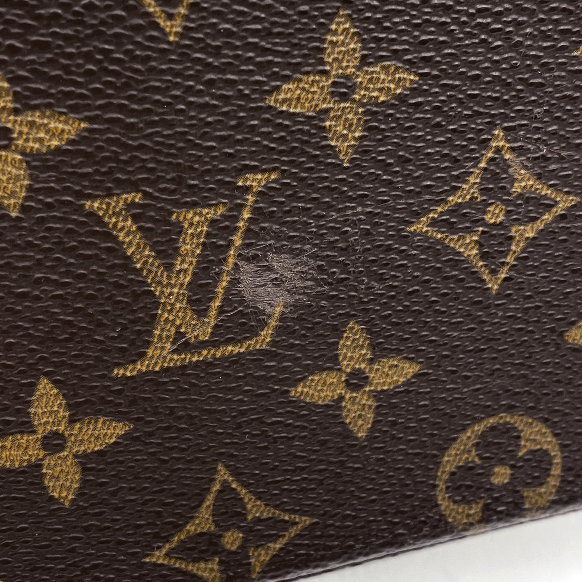 Louis Vuitton Luco Shoulder Bag Shawl Tote Monogram Brown