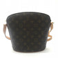 Louis Vuitton Druot Monogram Shoulder Bag Brown Diagonal Bag