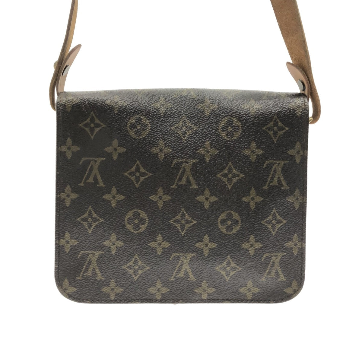 Louis Vuitton Cartesier MM Shoulder Bag In Monogram Canvas