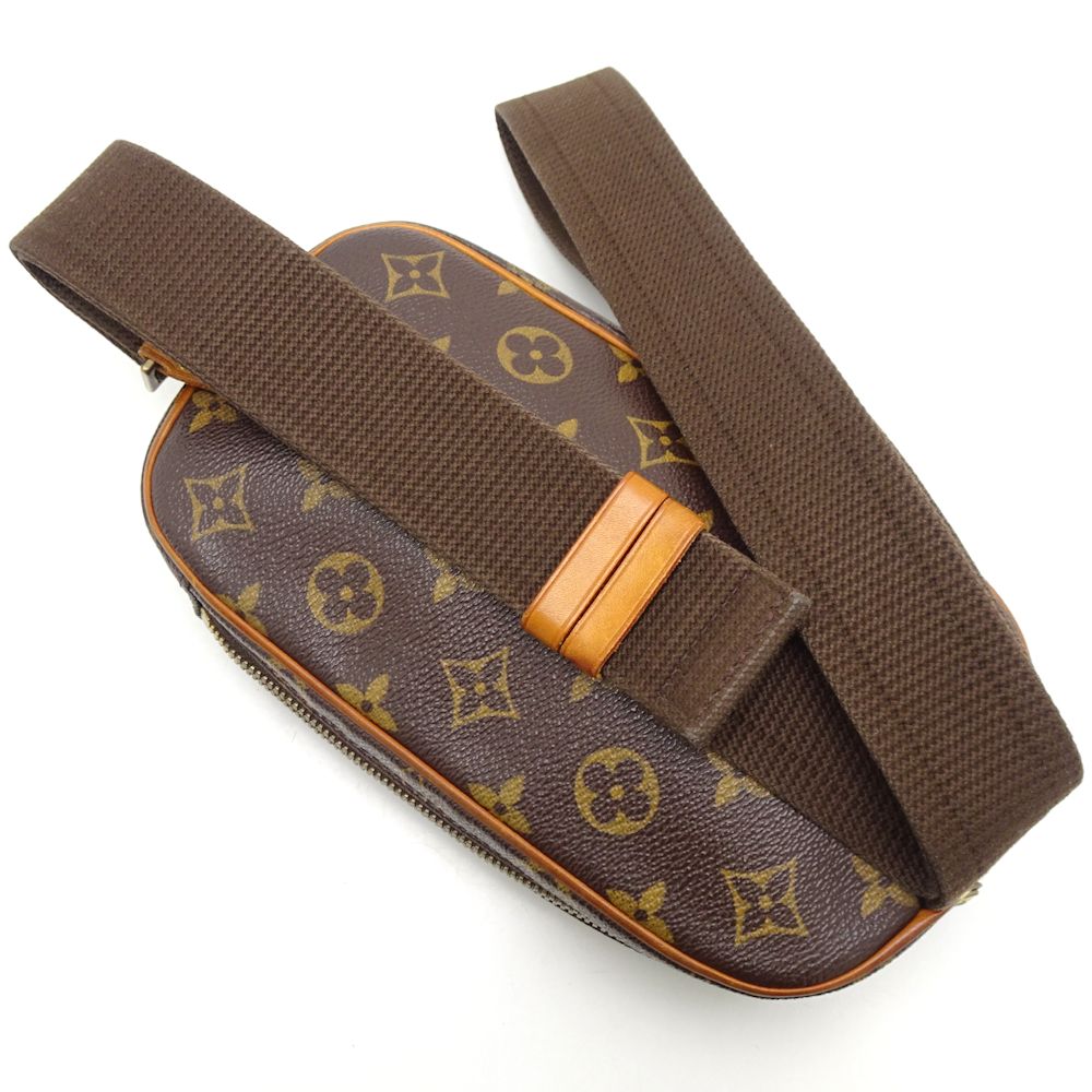 Louis Vuitton  Monogram Pochette Ganju Brown Body Bag