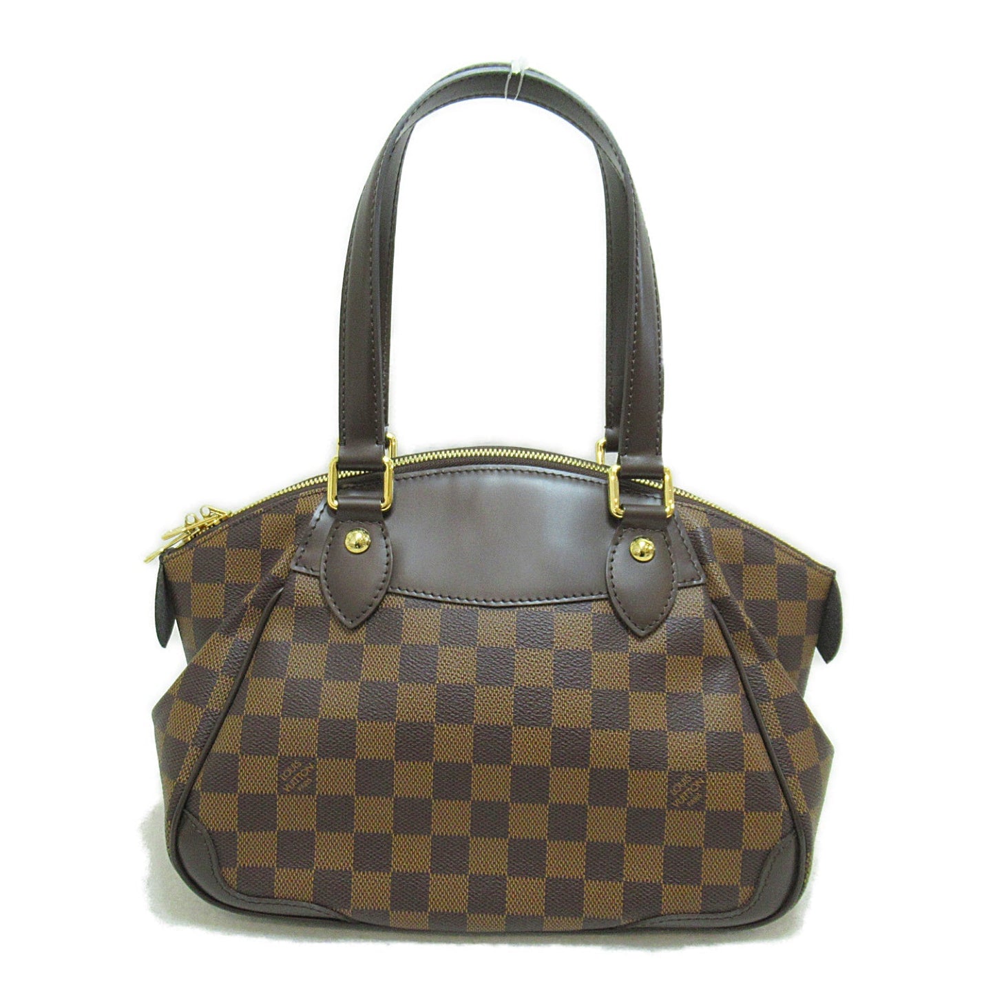 Louis Vuitton Verona PM Shoulder Bag Coated Canvas Damier Brown