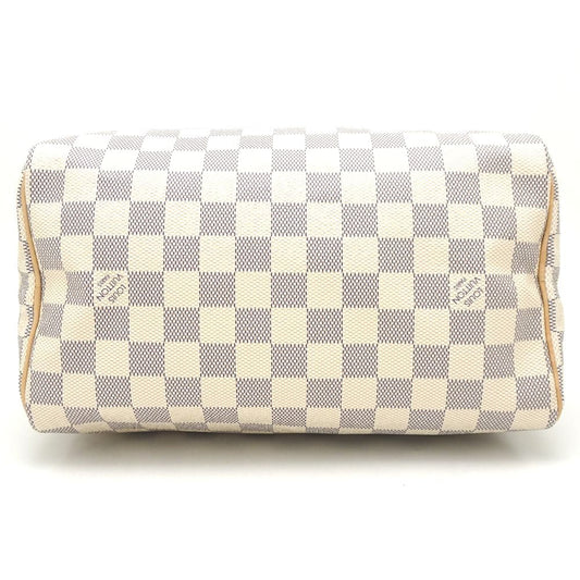 Louis Vuitton Damier Azur Speedy 25 Mini Boston Bag