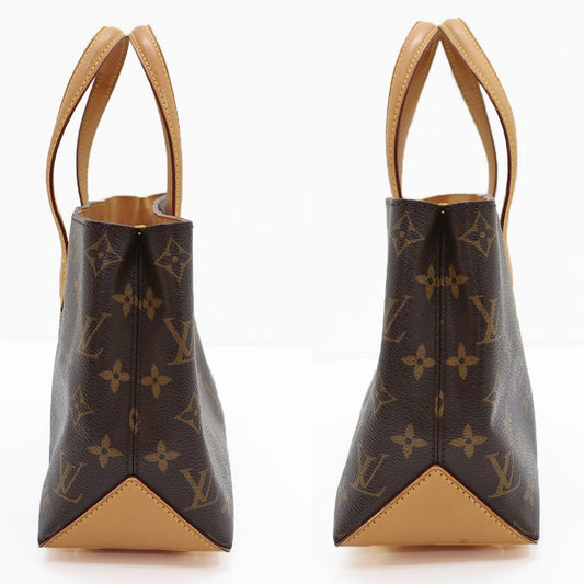Louis Vuitton Wilshire PM Hand Bag Monogram Canvas Brown Gold Hardware