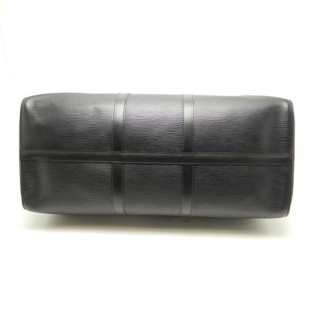 Louis Vuitton Epi Keepall 50 Noir Boston Bag Black