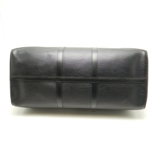Louis Vuitton Epi Keepall 50 Noir Boston Bag Black