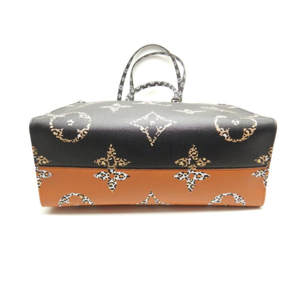 Louis Vuitton Monogram Jungle On The Go GM Noir Shoulder Bag