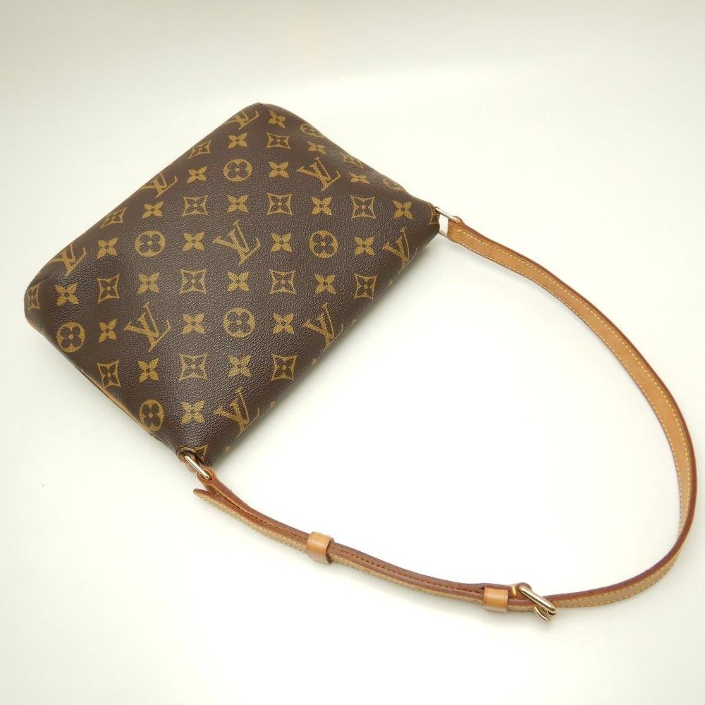 Louis Vuitton Monogram M tte Tango Short Shoulder Bag Brown