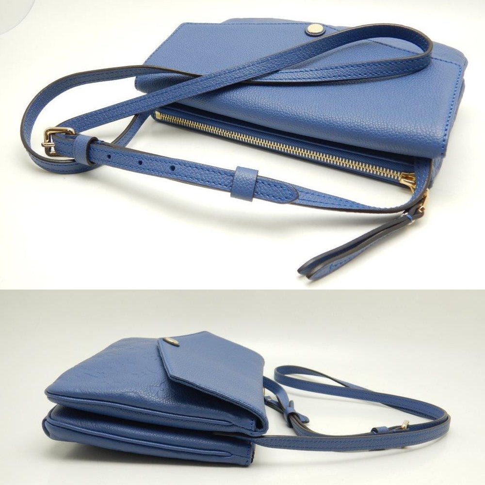 Louis Vuitton Emplant Twice Iris Shoulder Bag Blue