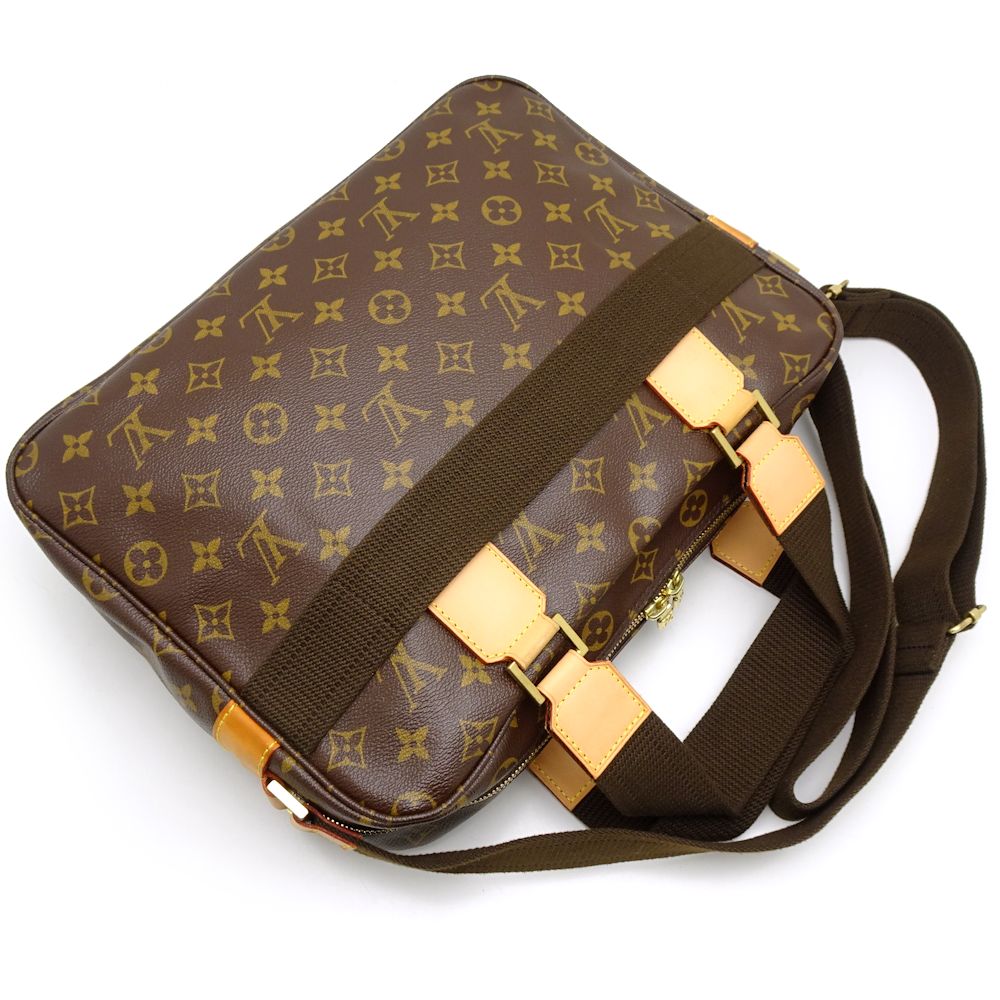 Louis Vuitton Monogram Sac Bosphore Brown Business Bag