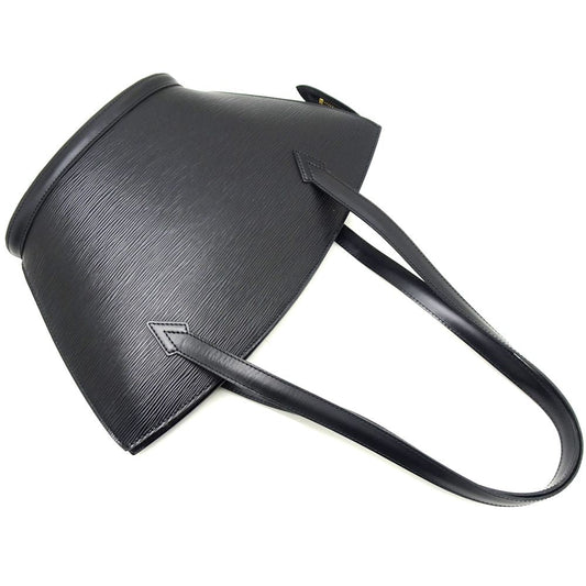 Louis Vuitton Epi Saint-Jacques Poignier Long Noir Tote Bag Black