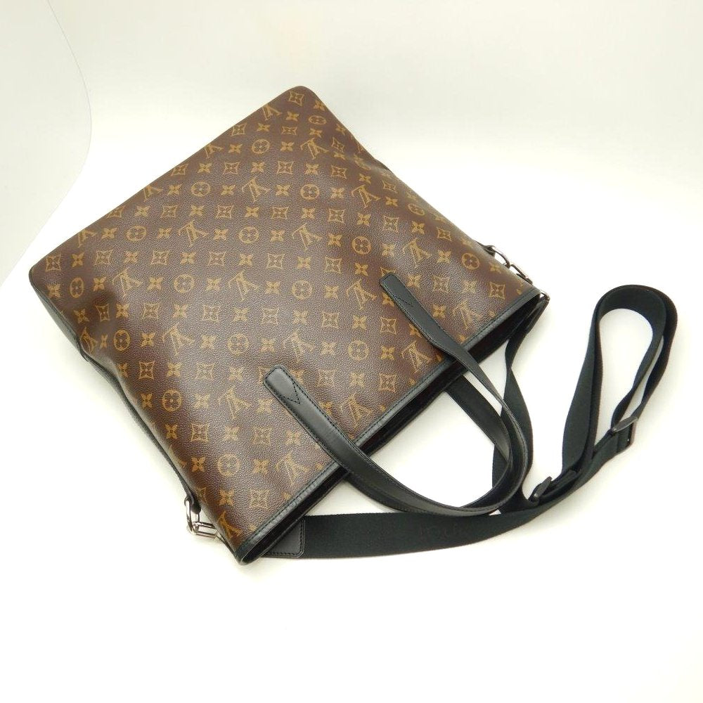 Louis Vuitton Monogram Macassar Davis Brown 2WAY Bag