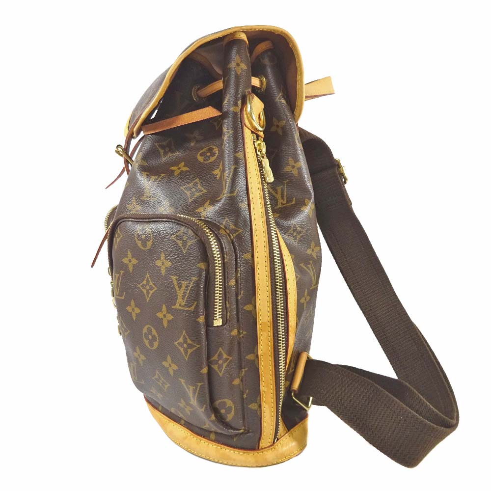 Louis Vuitton Monogram Sac A De Bosphor Backpack Daypack Brown