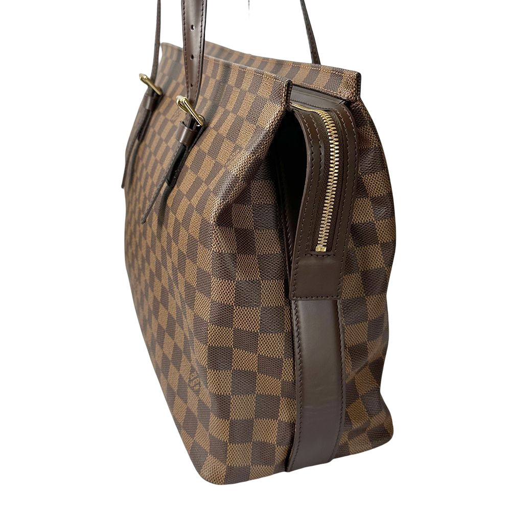 Louis Vuitton Damier Chelsea Shoulder Bag Ebene