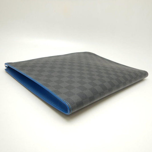 Louis Vuitton Damier Graphite Pochette Jour GM NM Blue