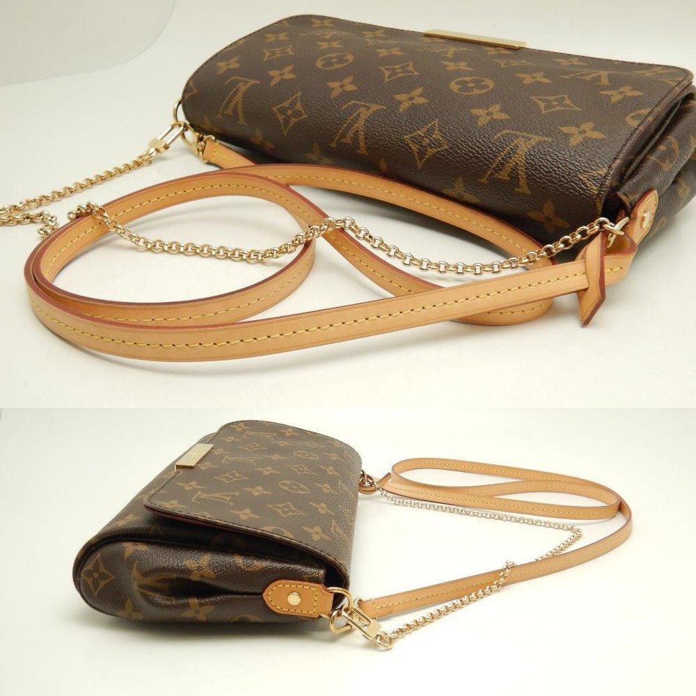 Louis Vuitton Monogram Favorite PM Brown 2way Bag