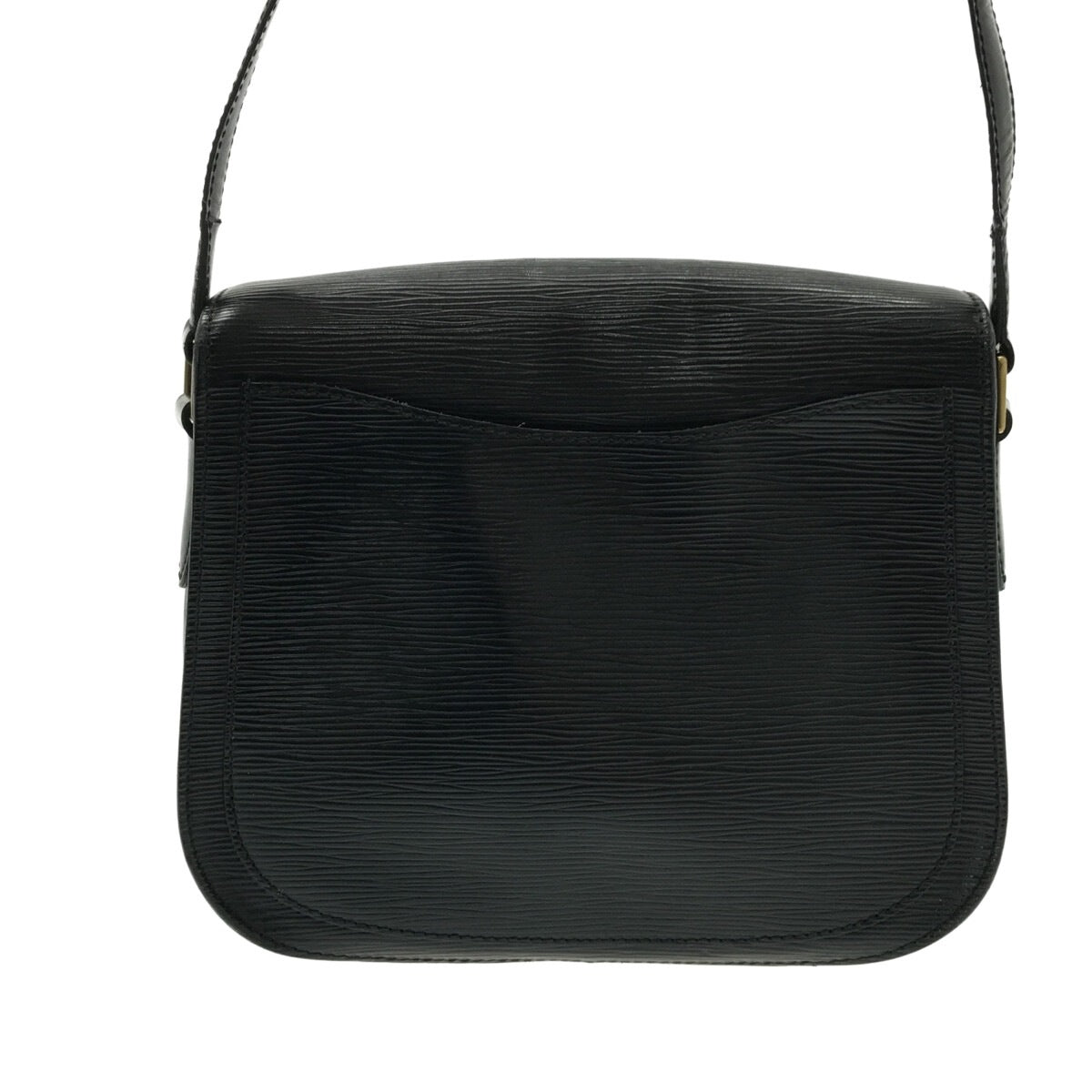 Louis Vuitton Saint Cloud Shoulder Bag Noir Leather