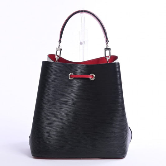 Louis Vuitton Neonoe Handbag Epi Black White